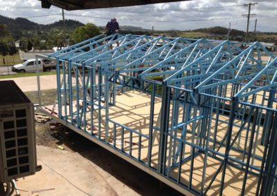 steel Frame trusses homes - transportable homes northern nsw western qld