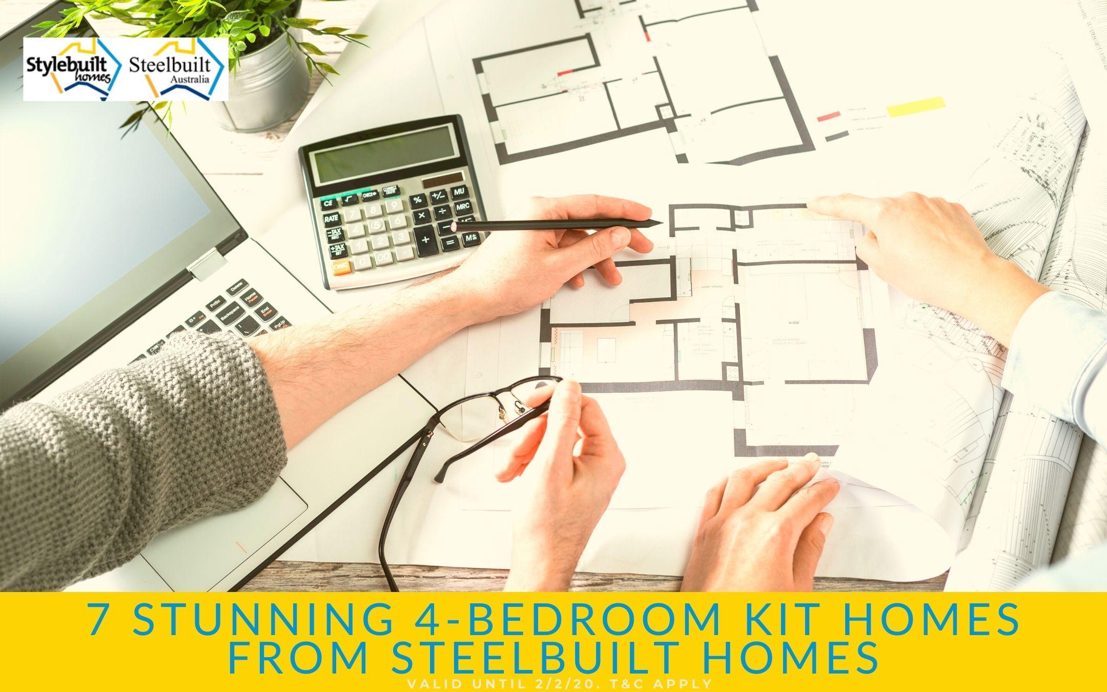 7 Stunning 4-Bedroom Kit Homes from Steelbuilt Homes